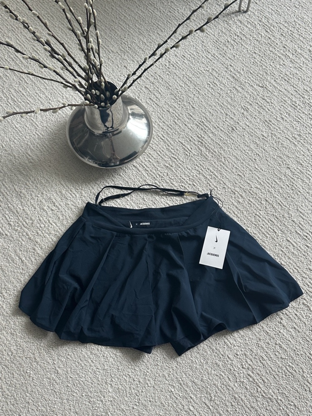 Jacquemus x Nike Navy skirt with Attached Shorts - new with tag NWT
